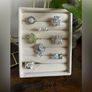 Elegant Multi-Color Gemstone Ring